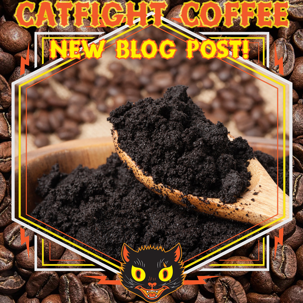 Get rid of Ants with Coffee grinds! Catfight Coffee