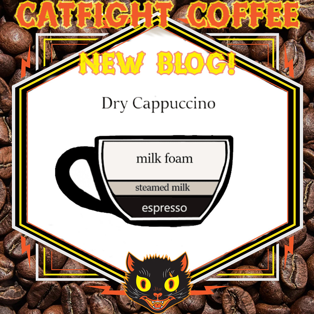 What is a 'dry' cappuccino?