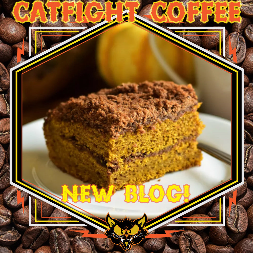 How to make a Catfight Coffee Great Pumpkin Coffee Cake