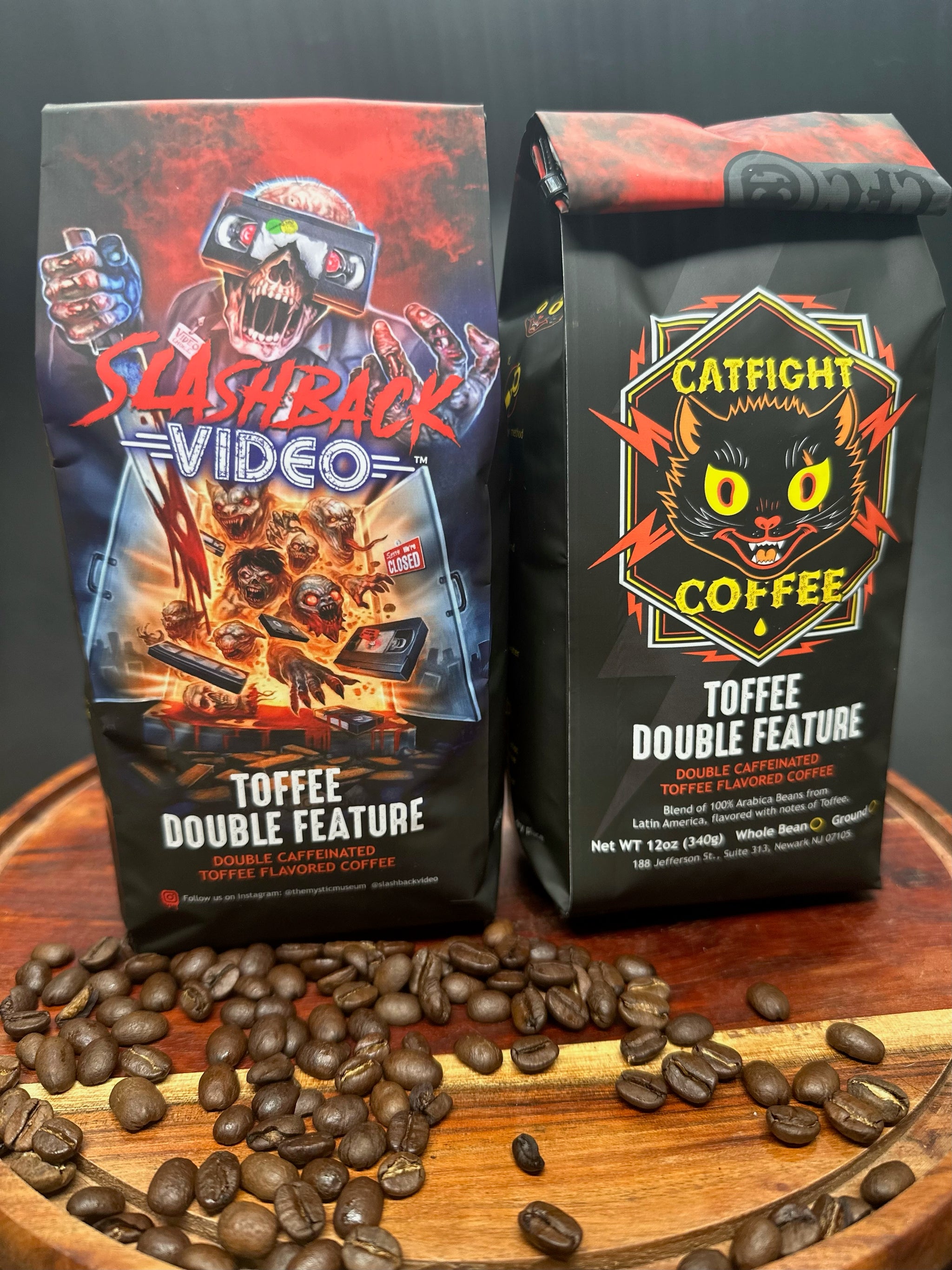 Our newest coffee; Toffee Double Feature! In person event at the