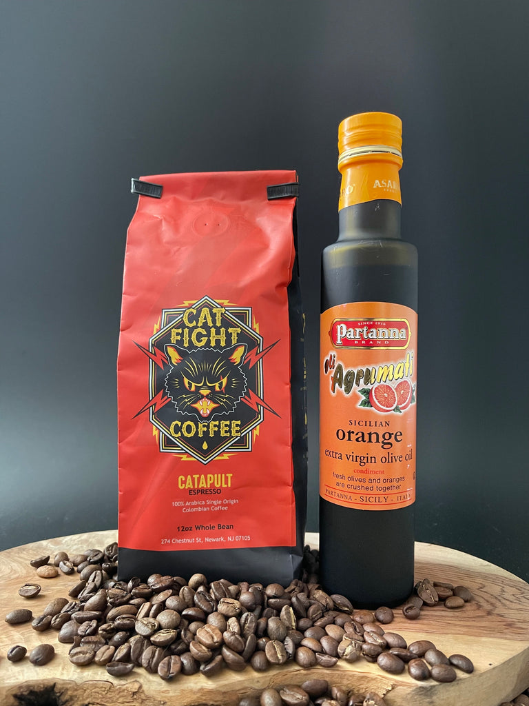The Secret Twist: Olive Oil in Coffee - A Delightful Mocha Recipe with Partanna Orange Infused Olive Oil