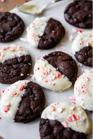 Peppermint Mocha Cookies!