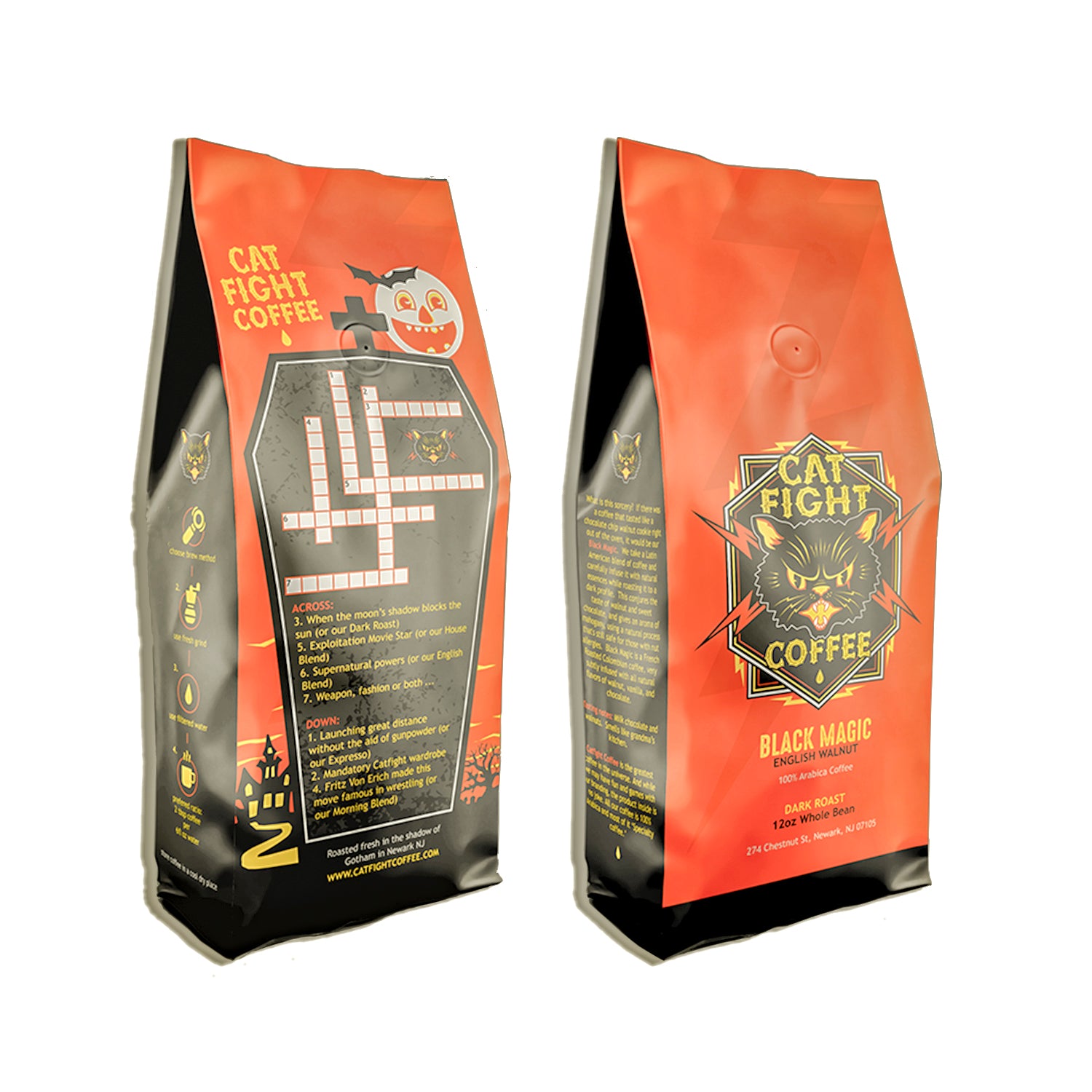 Black Magic English Walnut Dark Roast – Catfight Coffee