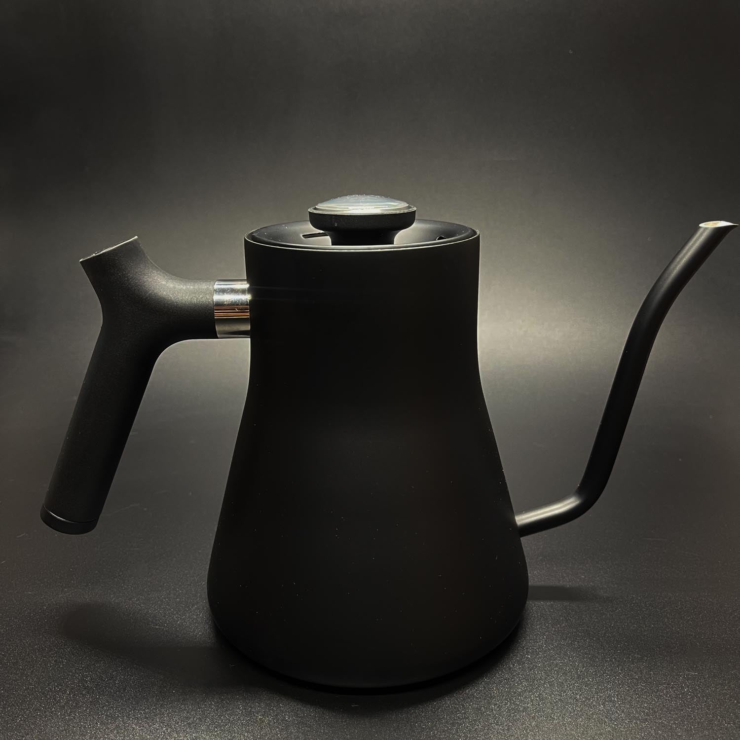 🔥NEW Fellow Matte Black Stovetop Gooseneck Pour-Over Kettle;Built-In T –  Catfight Coffee