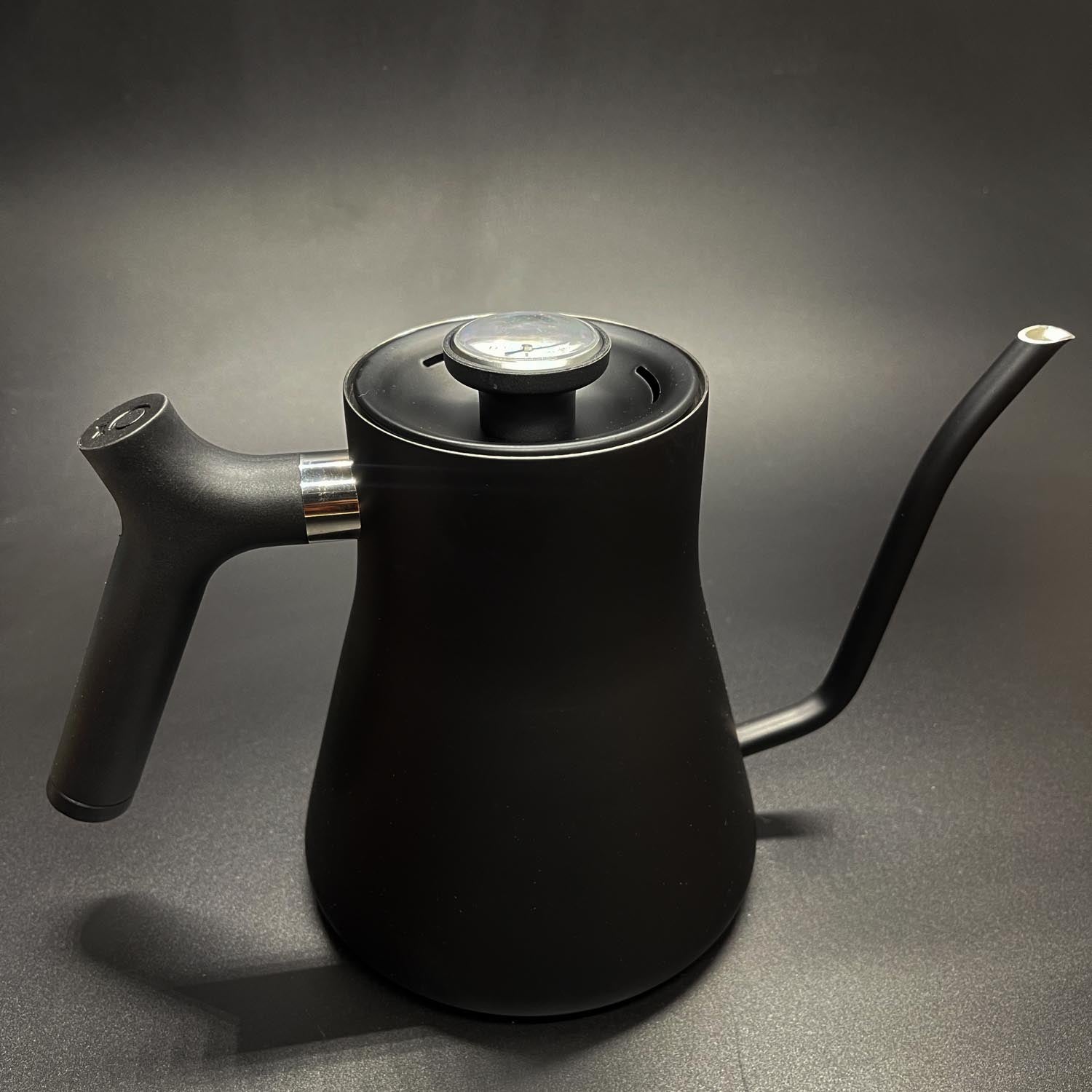 Fellow Stagg Kettle with Thermometer Gooseneck Stovetop 1L Black